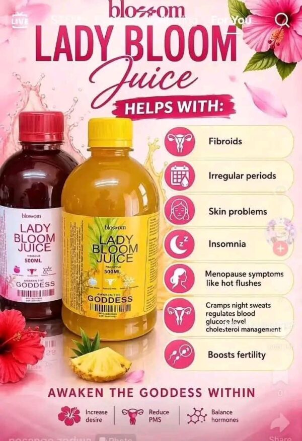 Lady Bloom Juice combo