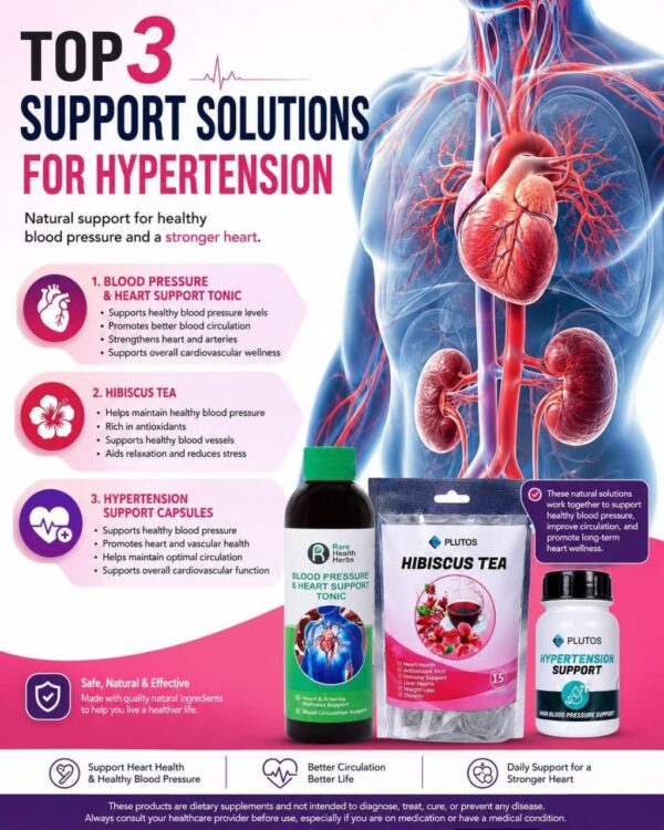Top 3 Support Solution for Hypertension