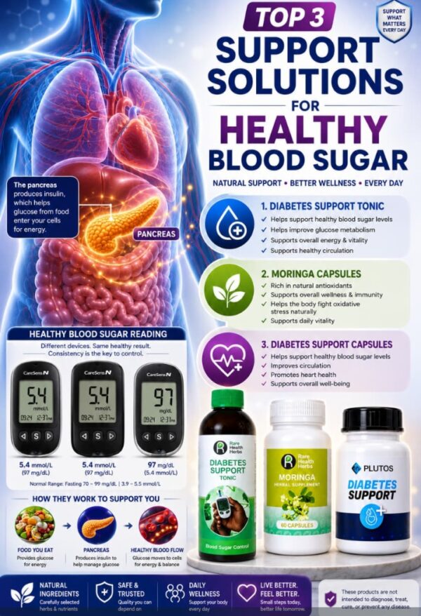 Top 3 Health Blood Sugar